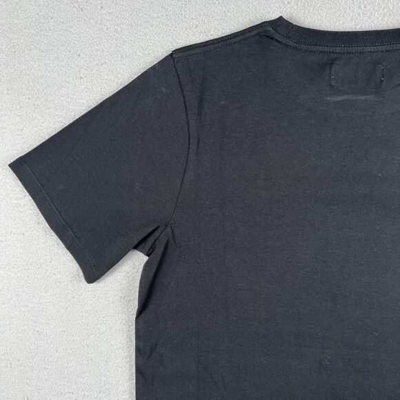 NWOT Saturdays NYC Black Mosaic Block Short Sleeve Crew Neck Shirt Men’s Size XS - Picture 15 of 16